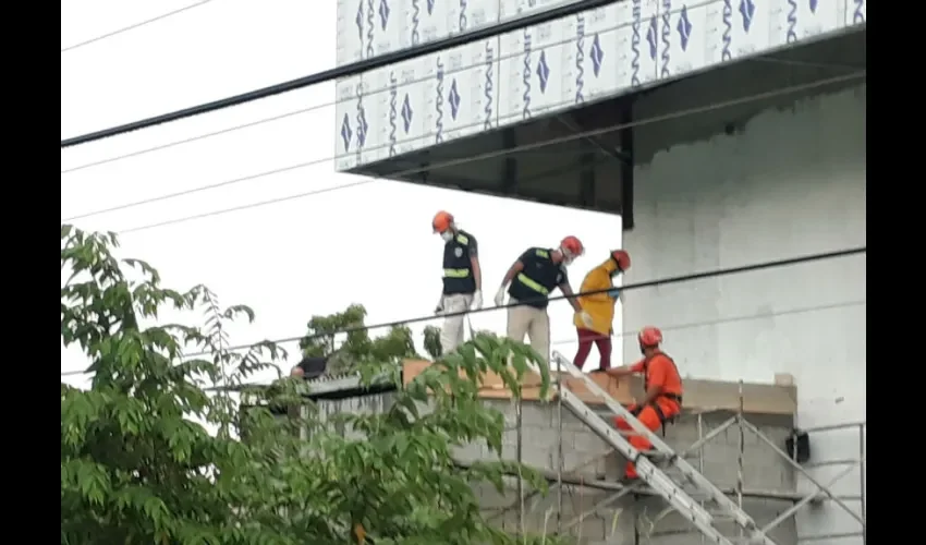 Foto ilustrativa del área del accidente. 