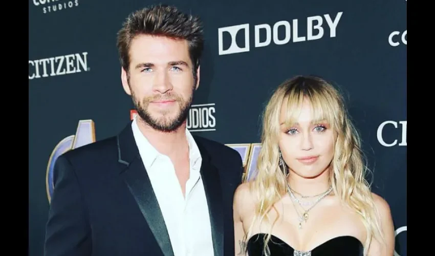 Miley y Liam ya iniciaron su proceso de divorcio. Foto: Instagram