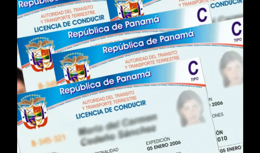 Foto ilustrativa de las licencias de conducir. 