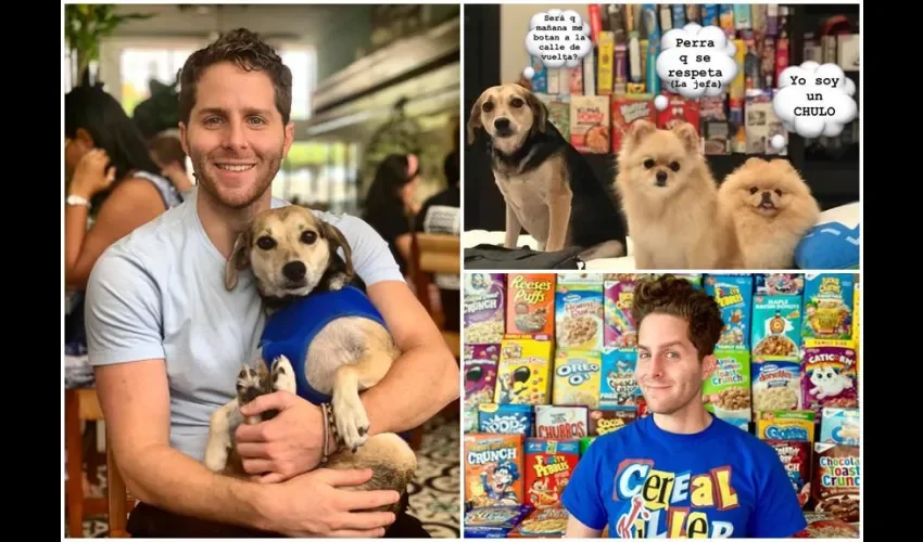 En el mundo de Mayer sobran los cereales y el amor a sus mascotas. Fotos: Instagram