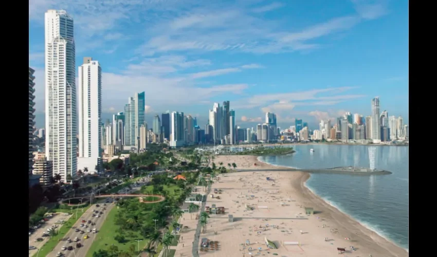El proyecto de las playas de la bahía de Panamá debe estar listo en el 2022. Foto: Cortesía