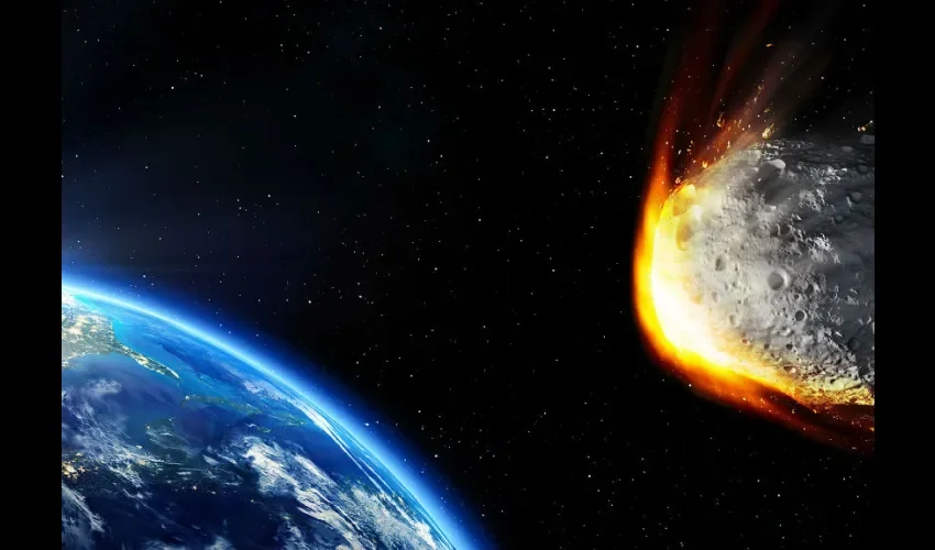 Foto ilustrativa de un asteroide. Cortesía: Infobae