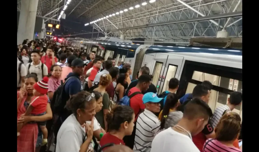 Foto ilustrativa  del Metro de Panamá. 