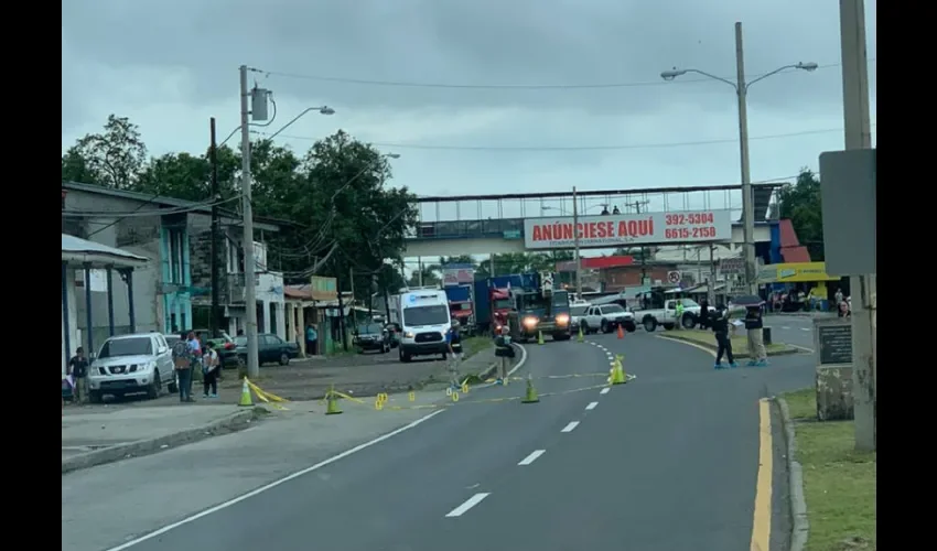 Foto ilustrativa del área del incidente. 