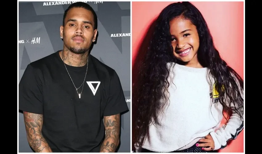 Chris Brown y su hija