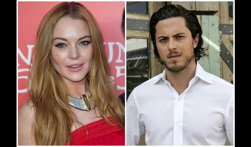 Lindsay Lohan y Harry Morton