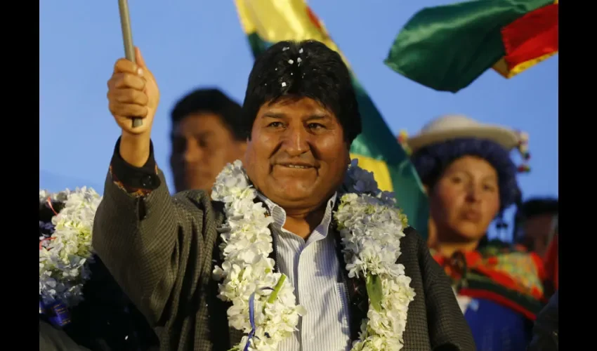 Evo Morales. 