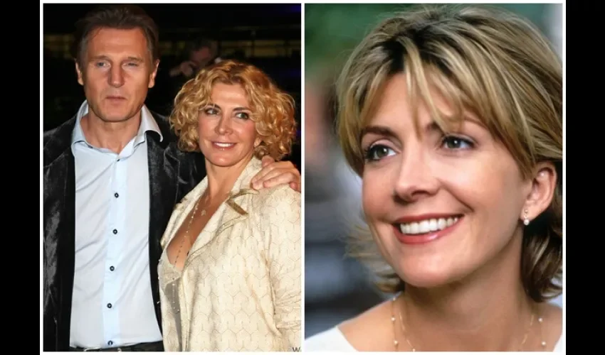 Liam Neeson y Natasha Richardson