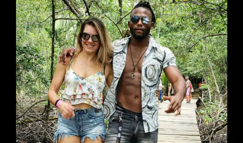 La expareja se conoció en Colombia. Foto: Instagram