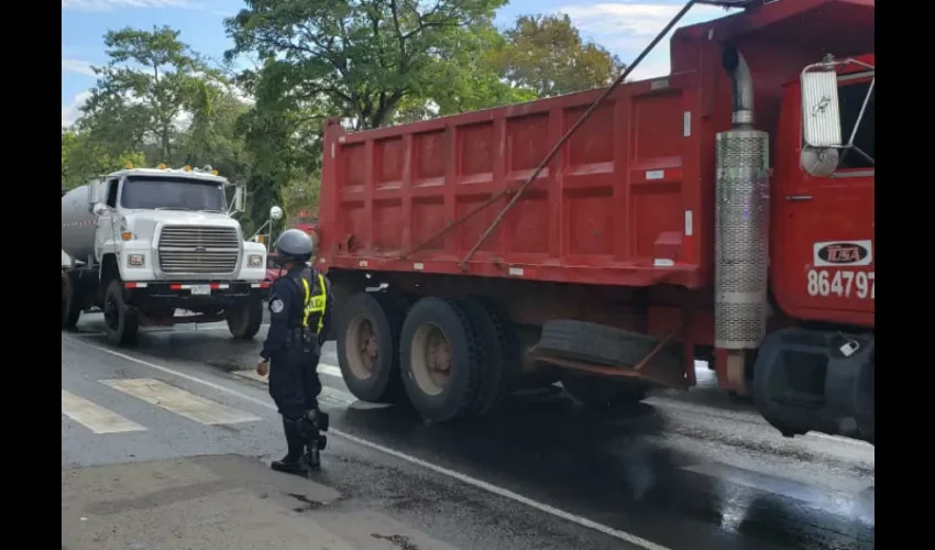 Foto ilustrativa de la caravana. 