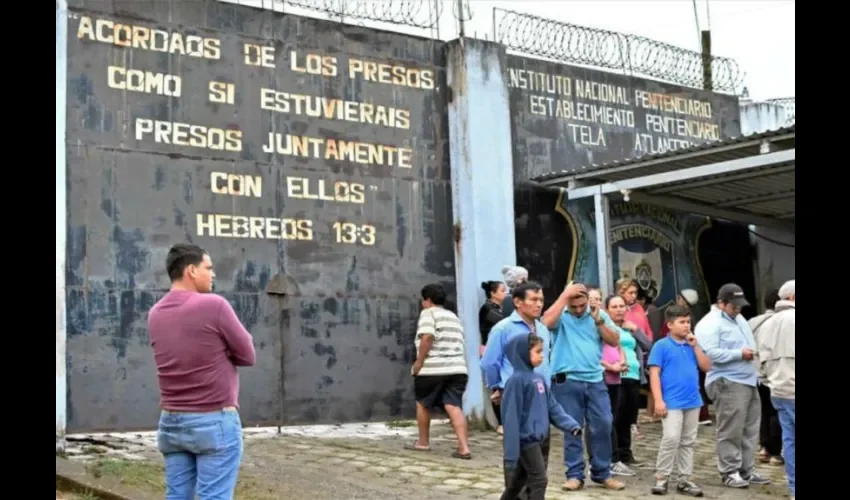 Foto ilustrativa  de la prisión en Honduras. 