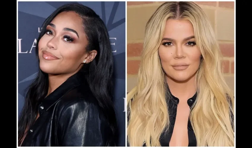 Jordy Woods y Khloé Kardashian.