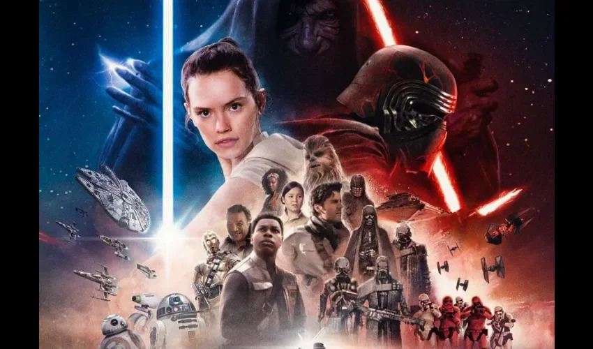 "Star Wars: The Rise of Skywalker 72 millones de dólares.