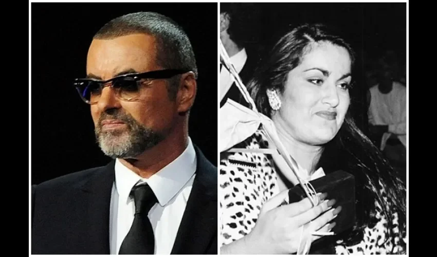 George Michael y Melanie Panayiotou