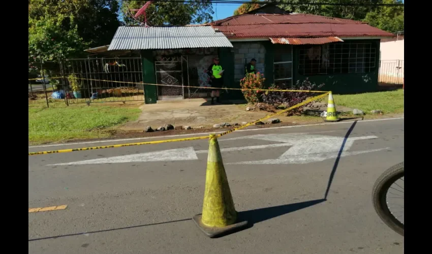 Foto ilustrativa del área del incidente. 