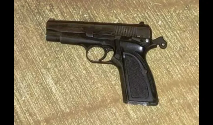 Foto ilustrativa del arma. 
