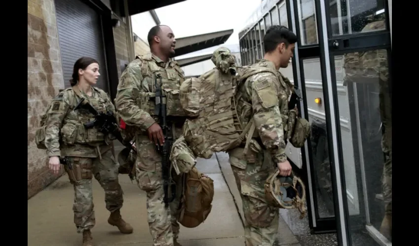 Foto ilustrativa de las tropas americanas. AP 