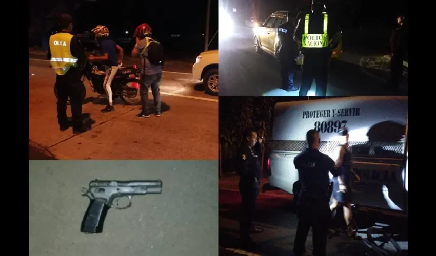 La Policía Nacional informó que con estas dos armas de fuego decomisadas aumentan a 13 armas las que han sido sacada de las calles solo en el mes de febrero por la  Zona Cuarta Policial de Chiriquí.