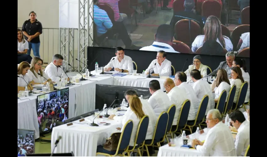 Consejo de Gabinete en Panamá Oeste: Foto cortesía de la Presidencia