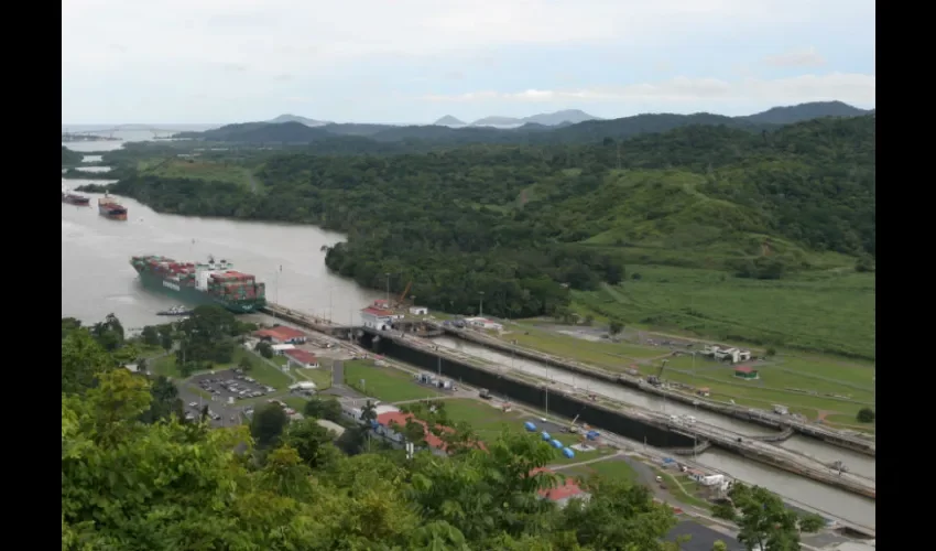 Canal de Panamá. 