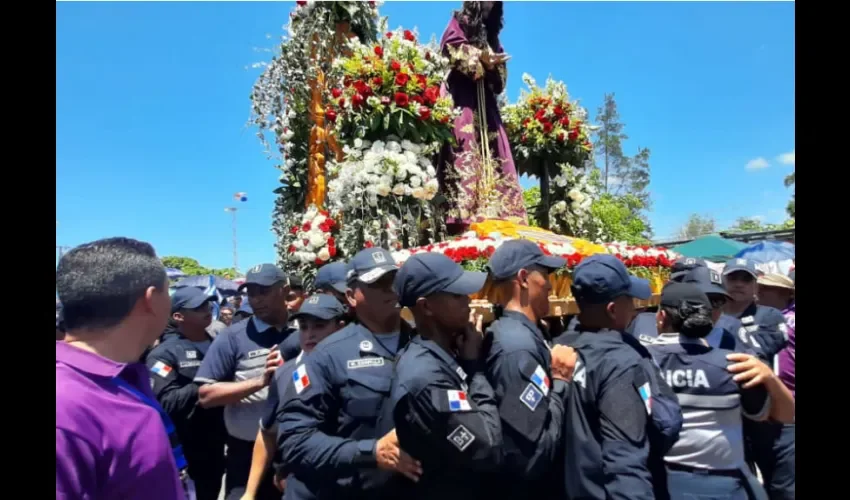 Este 1 de marzo de 2020 bajo estrictas medidas de seguridad el milagroso cristo hizo su recorrido por las calles centrales de Atalaya.