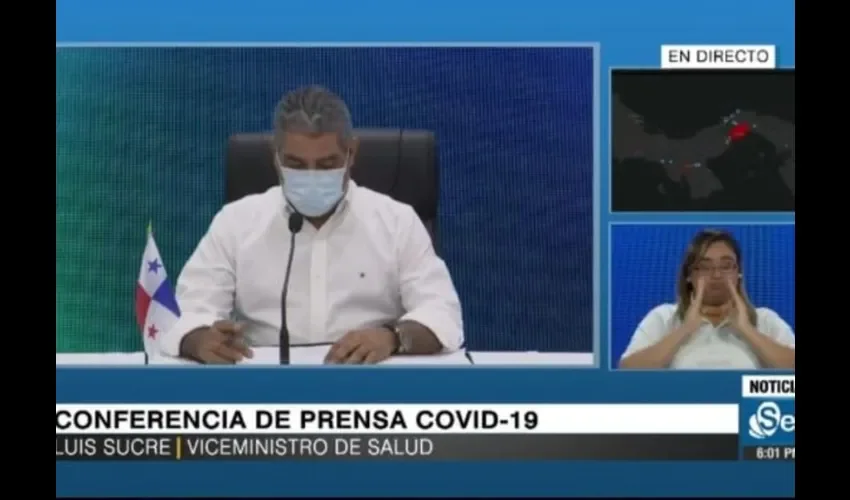 Foto ilustrativa del viceministro de Salud. 