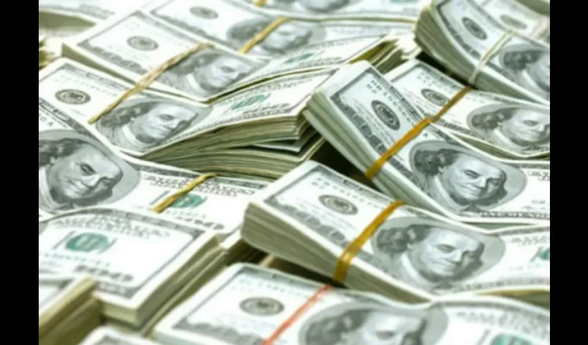 Foto ilustrativa de dinero en Panamá. 