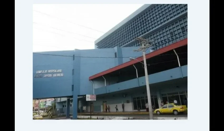 Hospital Amador Guerrero. 