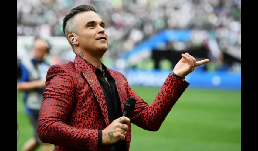 Robbie Williams. Foto: Archivo