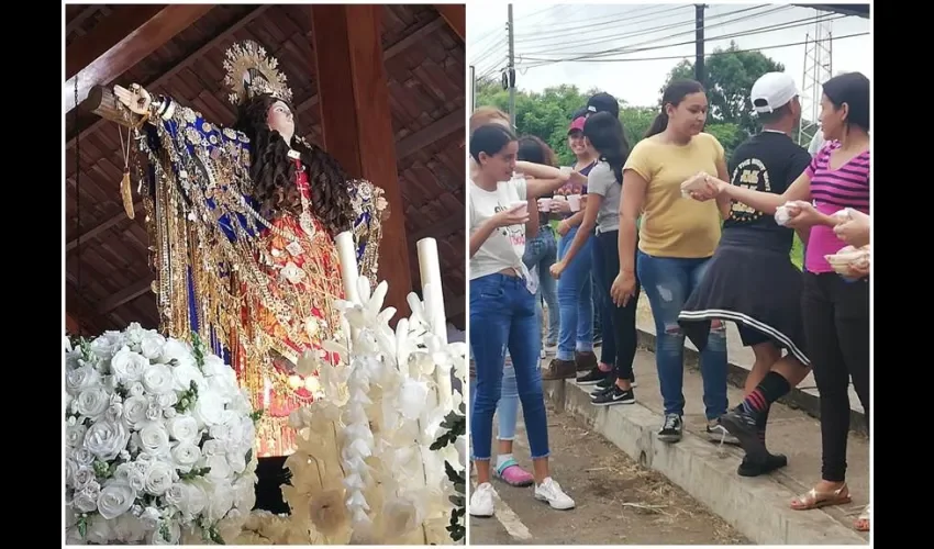 Las actividades se dan en el marco de la fiesta de Santa Librada. 