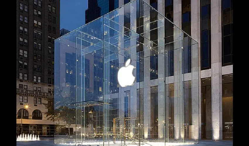 Foto ilustrativa de las oficinas de Apple. 