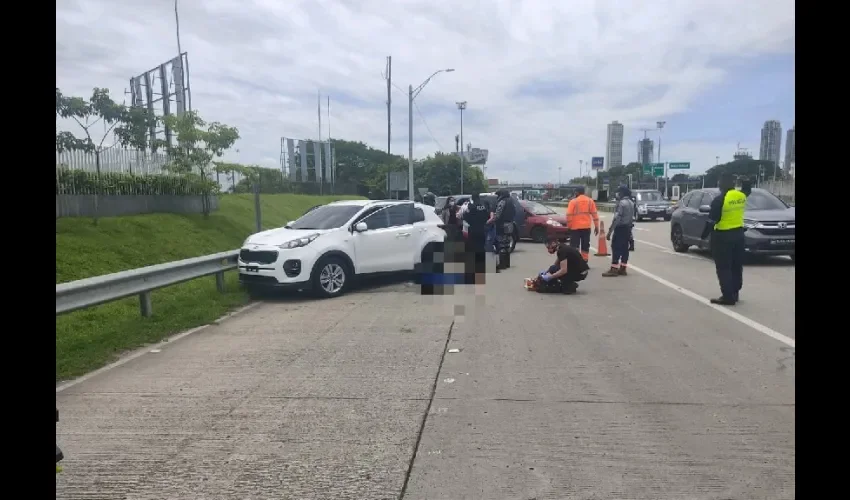 Foto ilustrativa del área del incidente. Foto Tráfico Panamá 