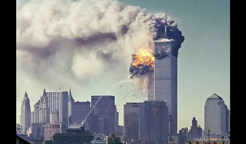 Foto ilustrativa del atentado del 11 de septiembre. 