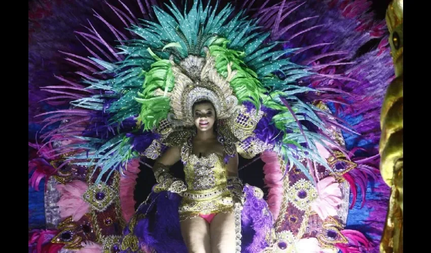 Foto ilustrativa de una reina de Carnaval. 