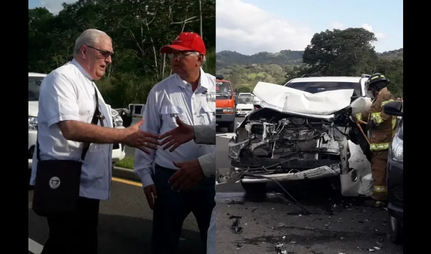 Foto ilustrativa del accidente. 