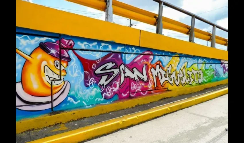 Arte en San Miguelito. Foto / Panamá Graffiti.