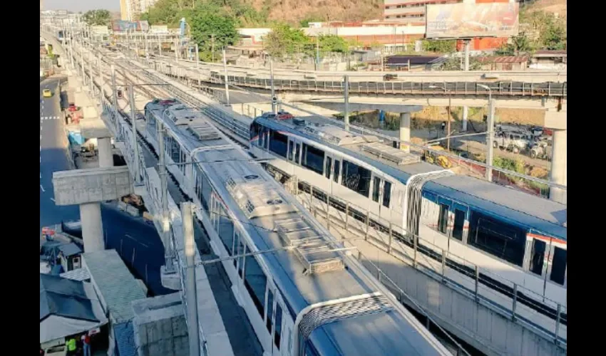 Foto ilustrativa de Metro de Panamá. 