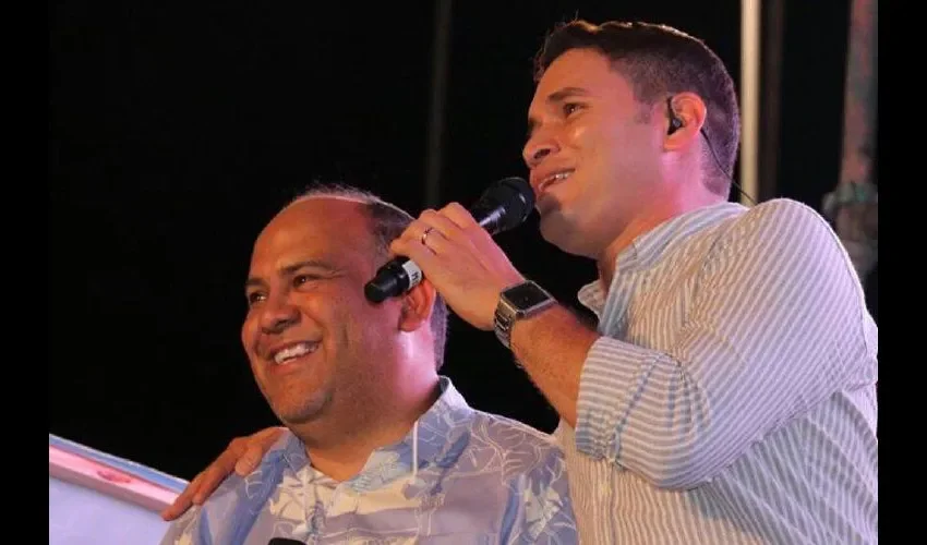 Moisés Rodríguez y Víctor Ballesteros.