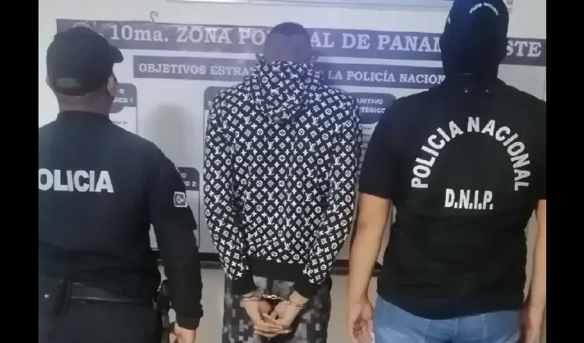 Foto ilustrativa de la detención.  