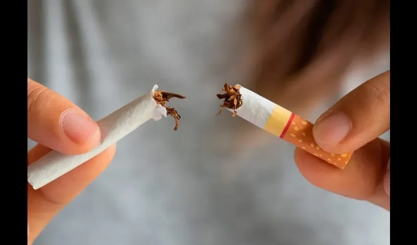 Foto ilustrativa del cigarrillo. 