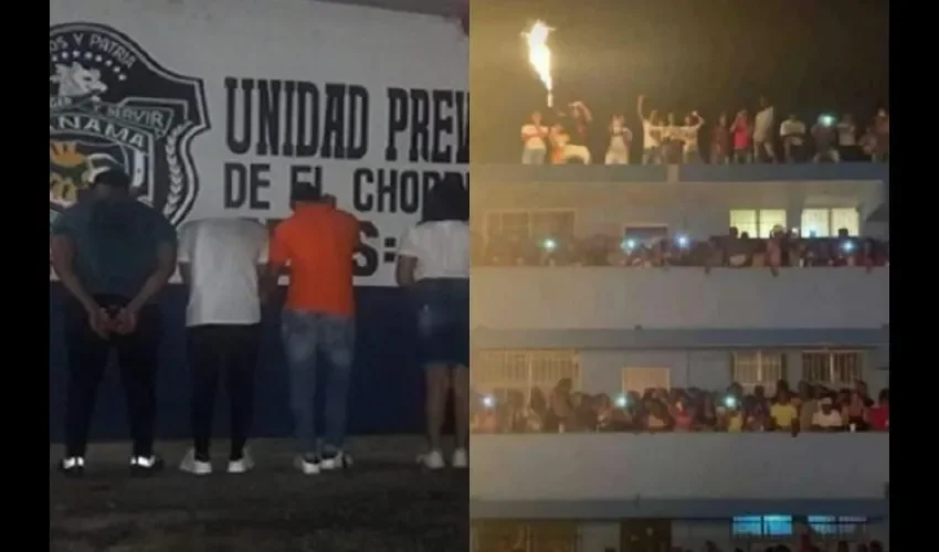 En las redes sociales muchas personas cuestionaron la poca y rápida acción de la Policía Nacional.  Cortesía 