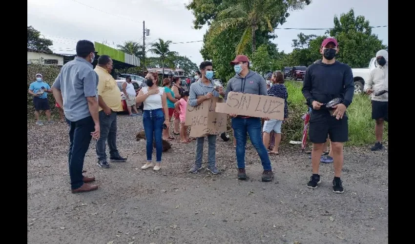 Foto ilustrativa de los manifestantes. 