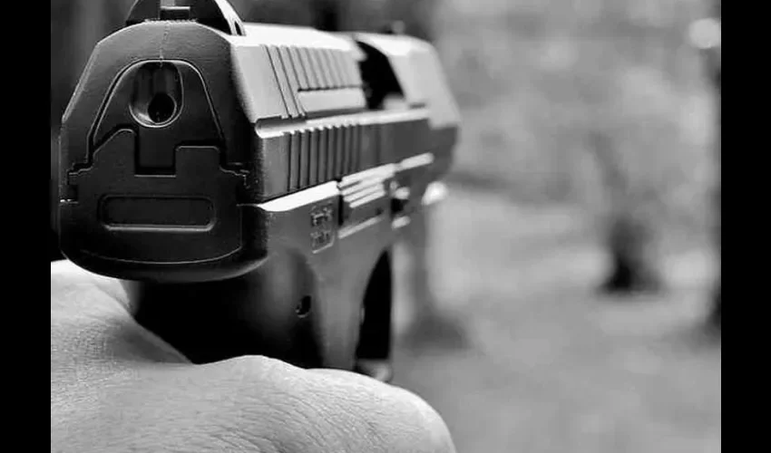 Foto ilustrativa de un arma de fuego. 