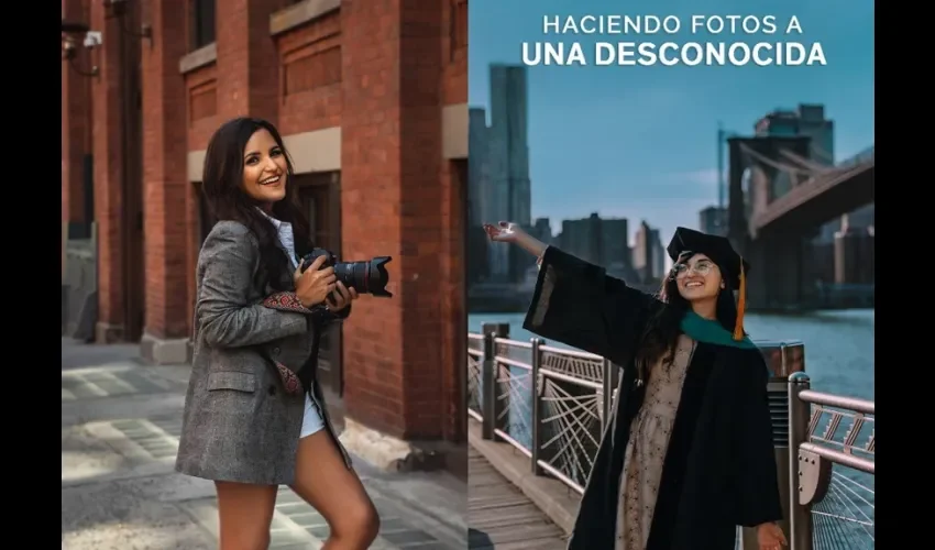 Foto ilustrativa de Liz Pinto y la joven graduada. Cortesía: @lizpinto10