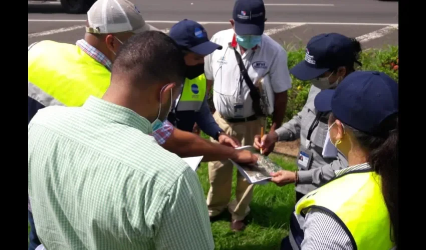 Foto ilustrativa de la inspección. 