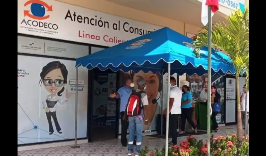 Foto ilustrativa de las oficinas de la Acodeco. 