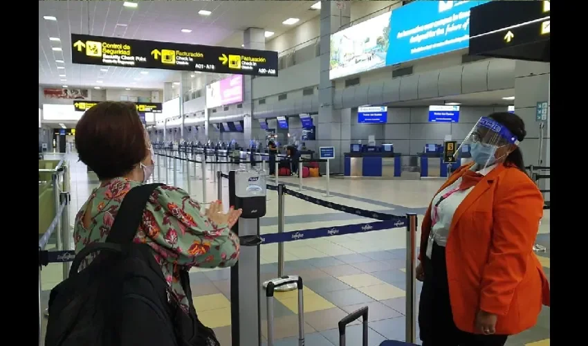 Foto ilustrativa del aeropuerto. 