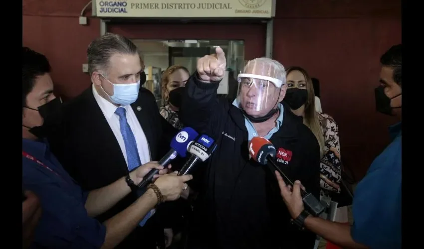 Martinelli señaló que ha quedado demostrado cómo este proceso fue armado por Rolando López. Víctor Arosemena