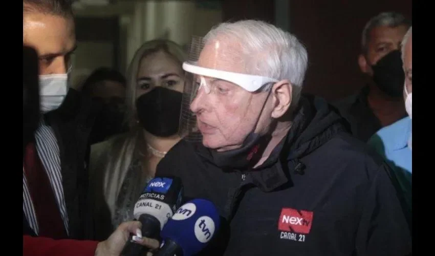 "Querían que acusara a Ricardo Martinelli", puntualizó. Foto: PA