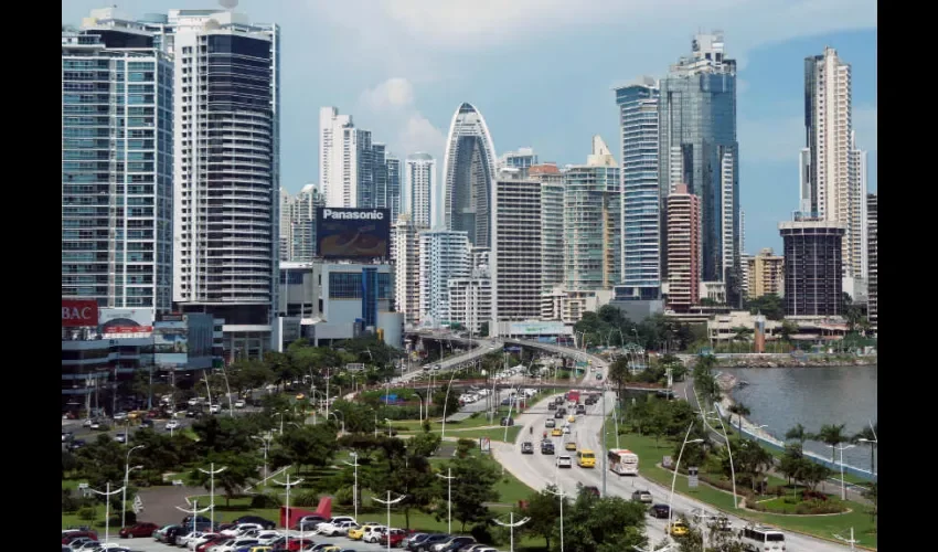 Foto ilustrativa de la ciudad de Panamá. 